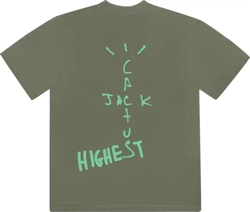 Travis Scott x Nike Air Jordan Highest T-Shirt 'Olive'