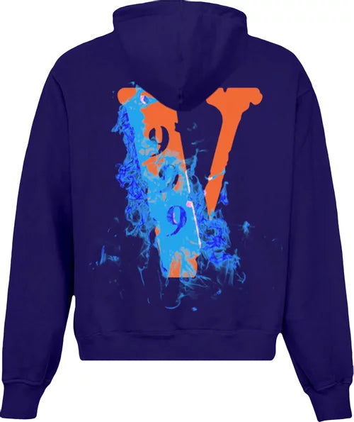 Vlone x Juice WRLD Legends Never Die Hoodie 'Royal Blue'