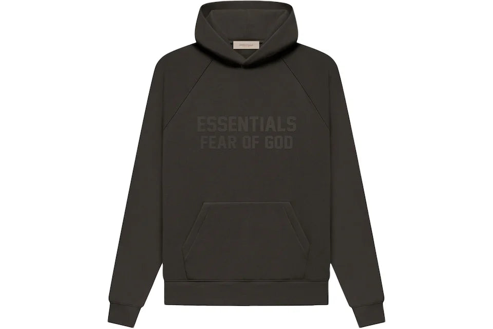 Fear of God Essentials Hoodie 'Off Black'