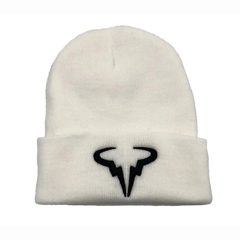 Rafael Nadal Beanie White