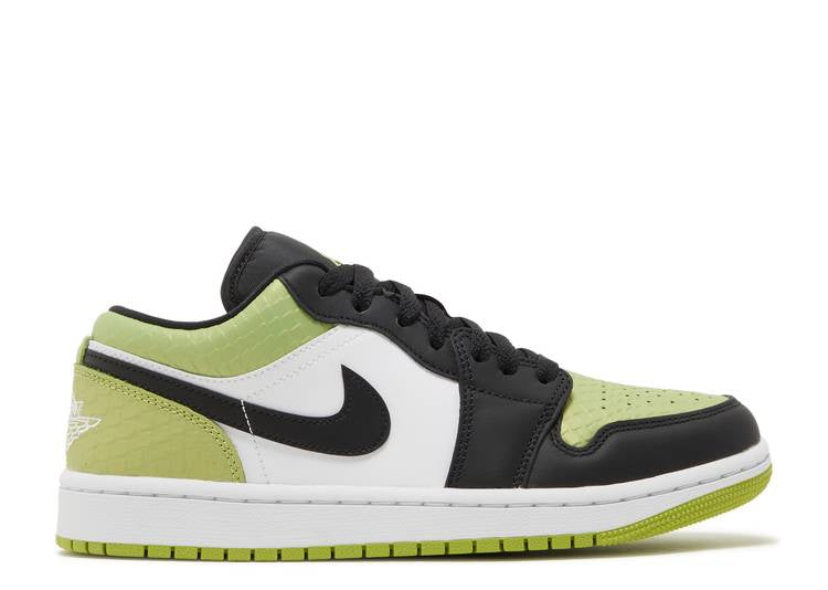 Air Jordan 1 Retro Low Snakeskin Vivid Green (W)