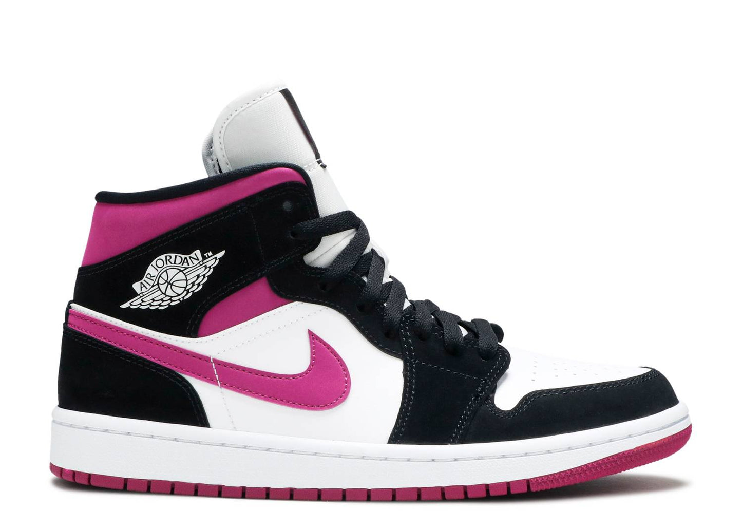 Air Jordan 1 Mid Magenta Cactus Flower (W)