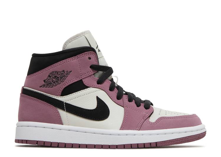 Air Jordan 1 Mid SE Light Mulberry (W)