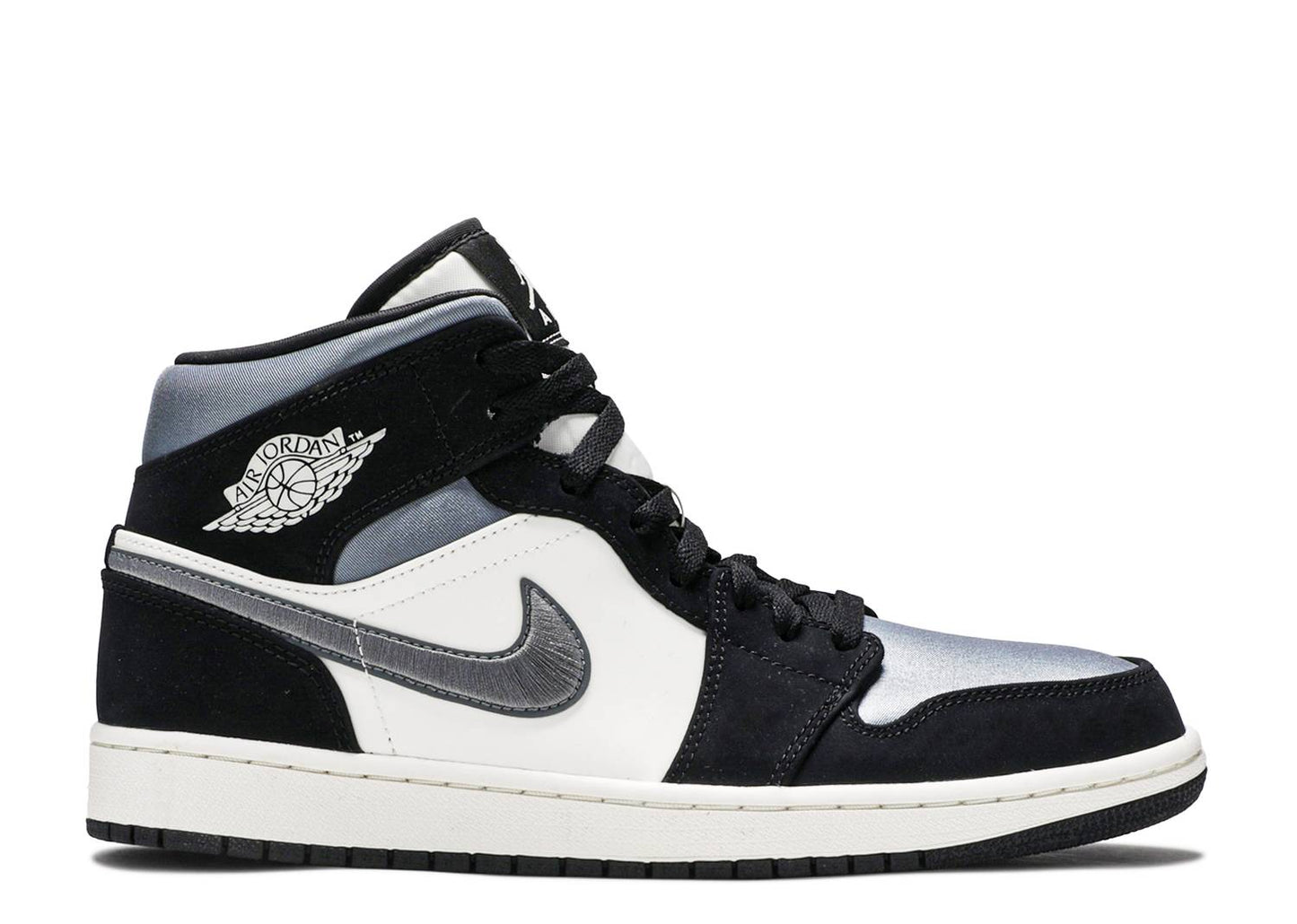 Air Jordan 1 Mid SE Satin Smoke Grey Toe