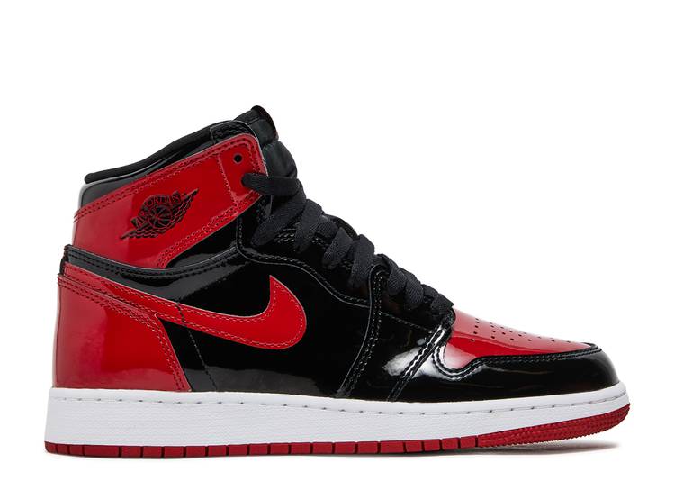 Air Jordan 1 High OG Patent Bred (GS)