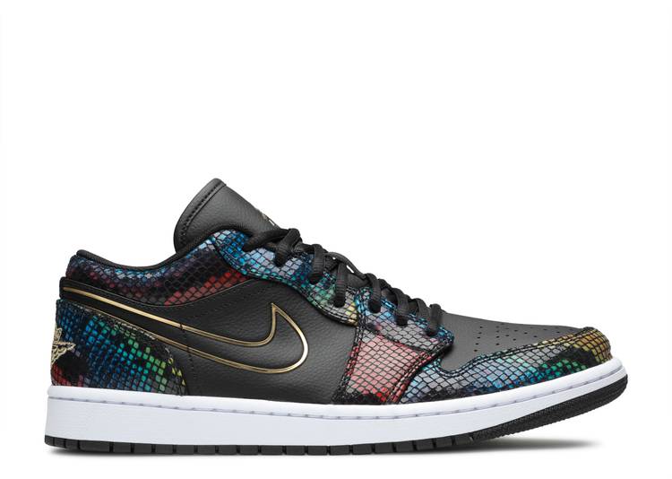 Air Jordan 1 Retro Low Multicolor Snakeskin (2020) (W)