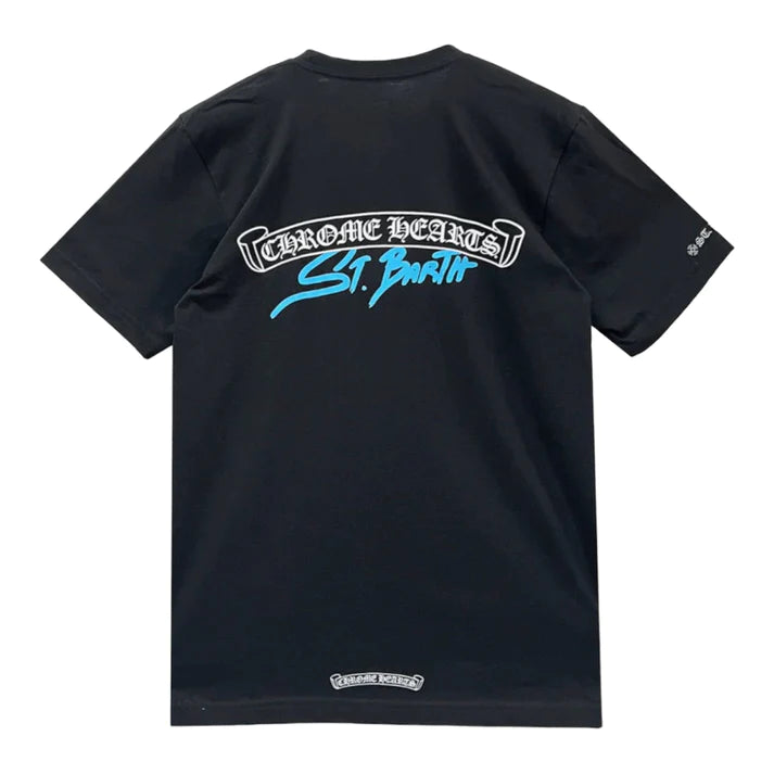 Chrome Hearts St. Barths Logo Tee Black