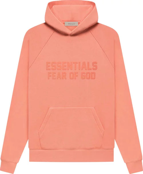 Fear of God Essentials Hoodie 'Coral'