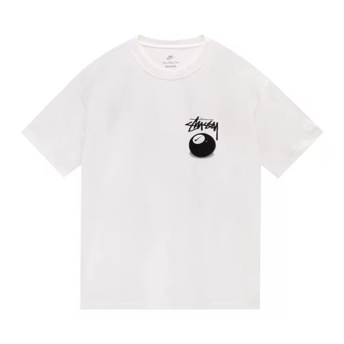 Nike x Stussy 8 Ball Tee 'White'