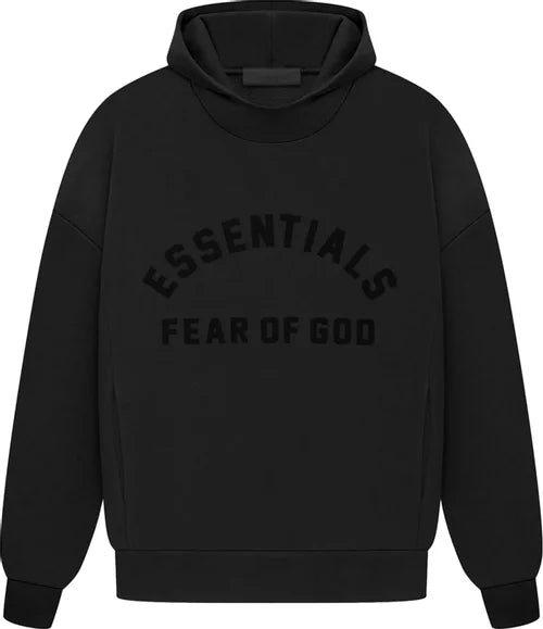 Fear of God Essentials Hoodie 'Jet Black'