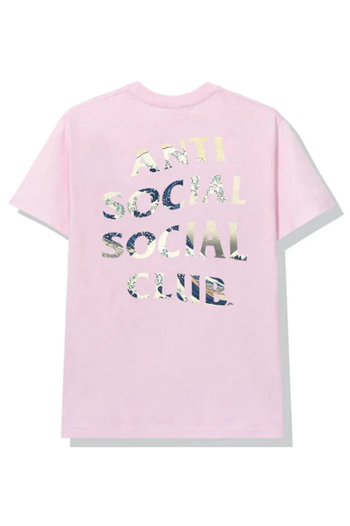 Anti Social Social Club ASSC (JAPAN ONLY) 4 CAR PILE-UP TONKOTSU Logo Tee Pink