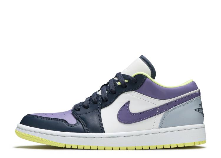 Air Jordan 1 Retro Low Purple Magenta Mismatched (W)