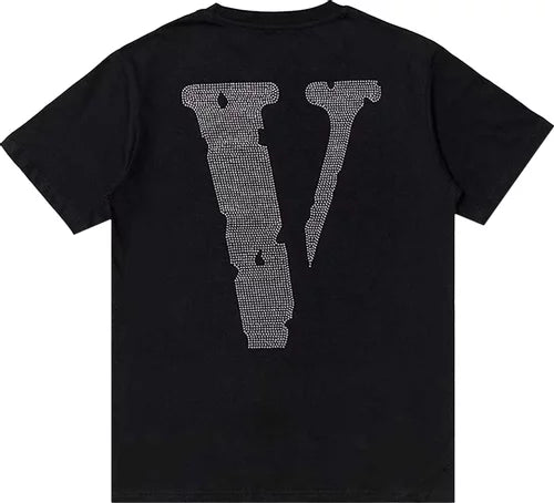 Vlone x Swavorski Friends T-Shirt 'Black'