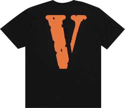 Vlone Friends T-Shirt 'Black/Orange'