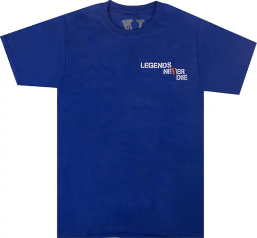 Vlone x Juice WRLD 999 Short-Sleeve T-Shirt 'Blue'