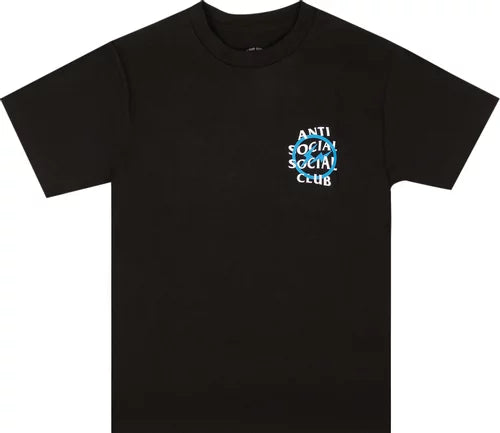 Anti Social Social Club x Fragment Design Blue Bolt Tee 'Black'