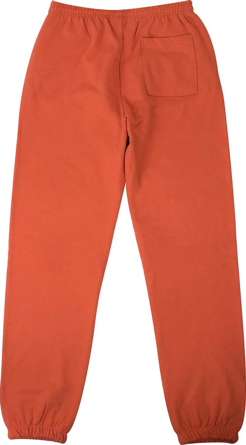 Sp5der Logo Print Sweatpants 'Orange'