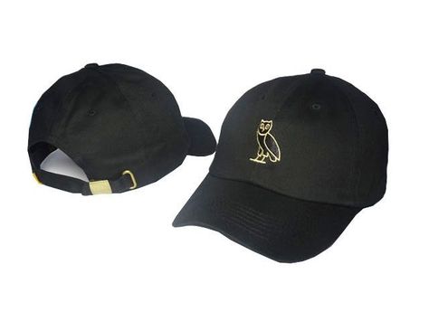 Custom October's Very Own OVO Hat Black