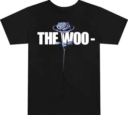 Vlone x Pop Smoke The Woo T-Shirt 'Black'