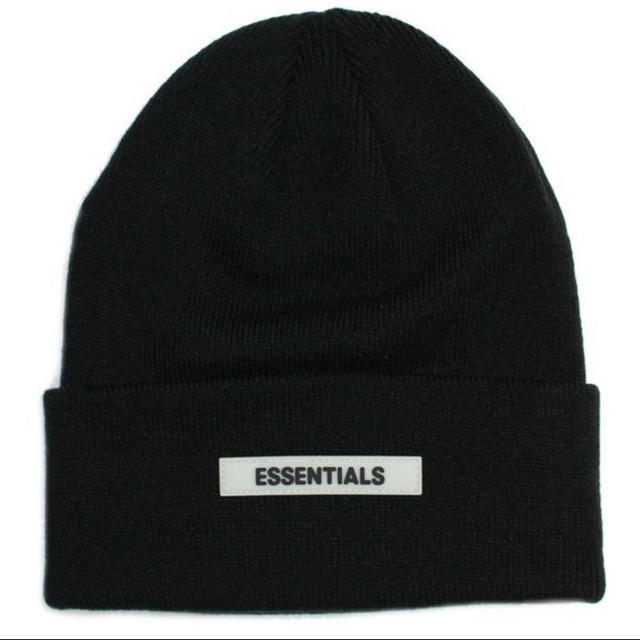 Fear Of God Essentials Beanie Black