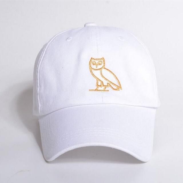 Custom October's Very Own OVO Hat White