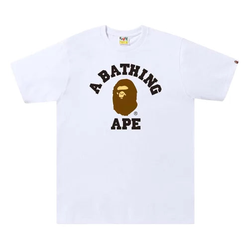 BAPE College Tee 'White'