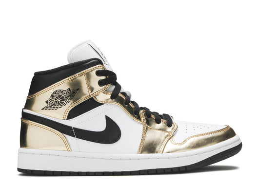 Air Jordan 1 Mid SE Metallic Gold