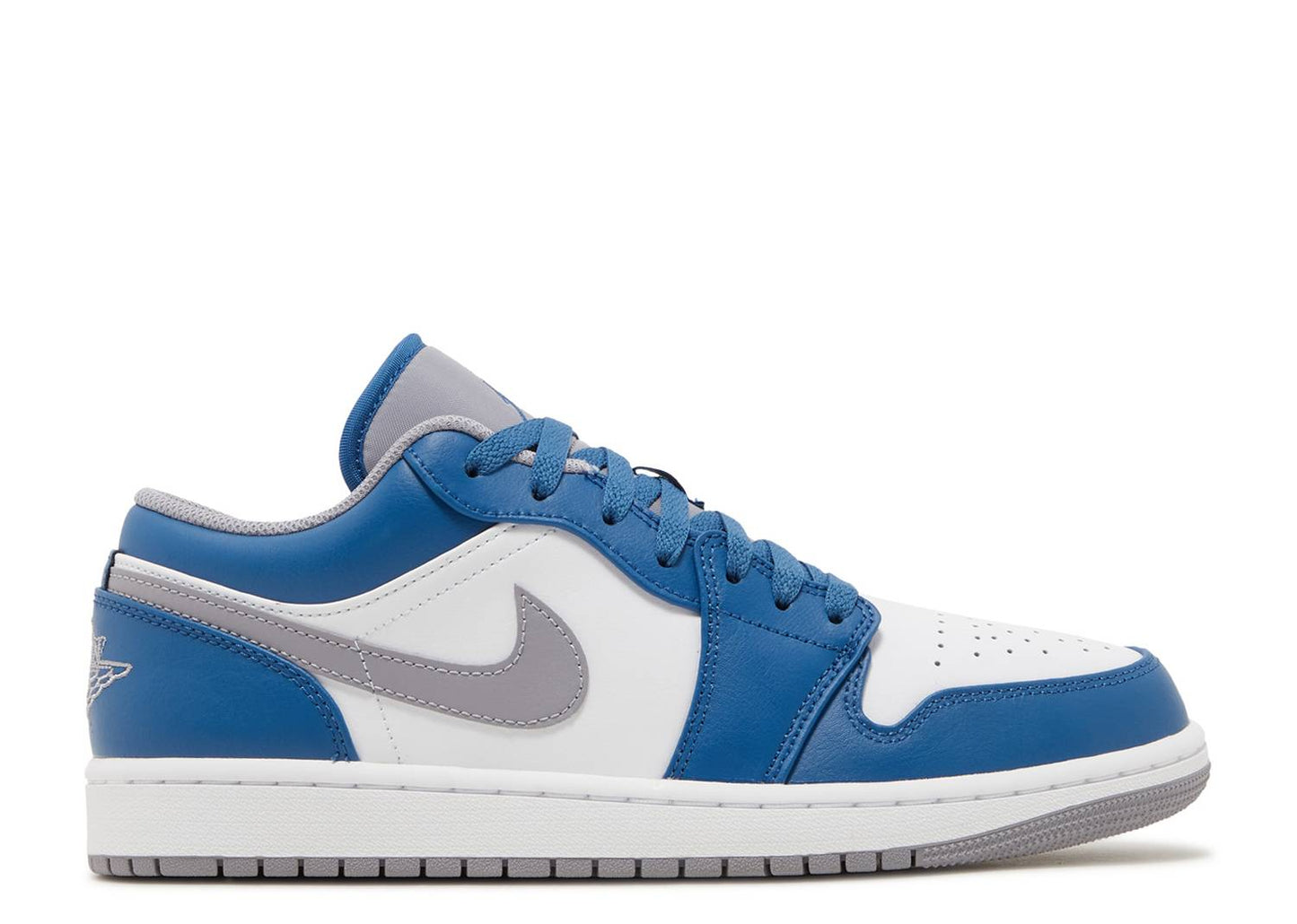 Air Jordan 1 Retro Low True Blue Cement