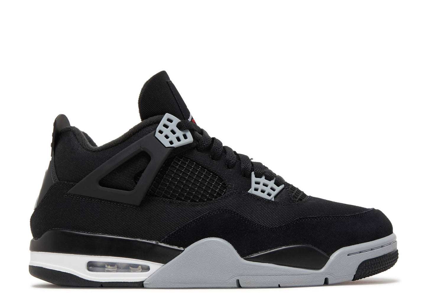 Air Jordan 4 Retro Black Canvas