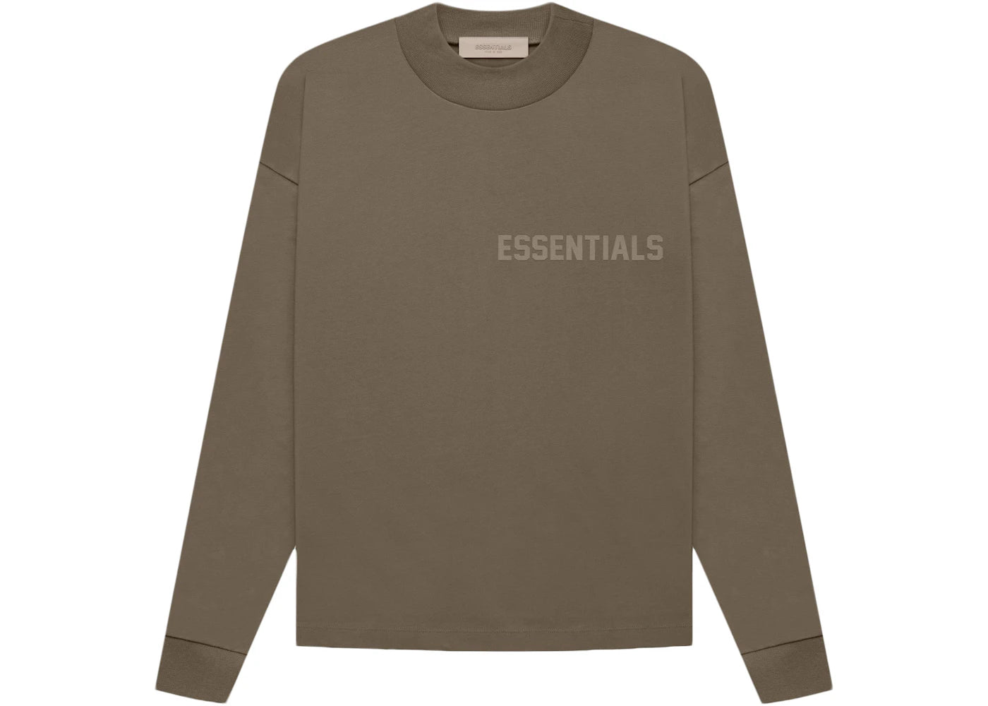 Fear of God Essentials Long Sleeve Tee 'Wood'