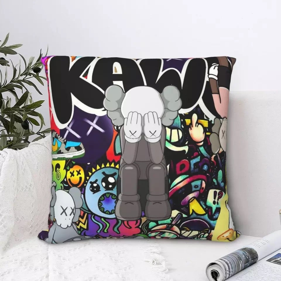 KAWS Pillow Case 45cm X 45cm