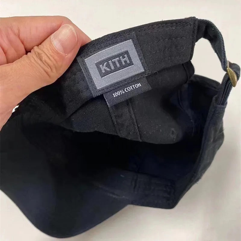 Kith Mini Box Logo Hat Black