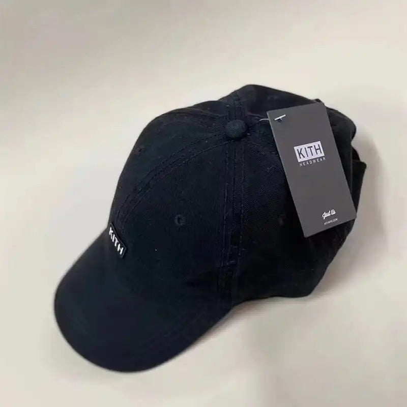 Kith Mini Box Logo Hat Black