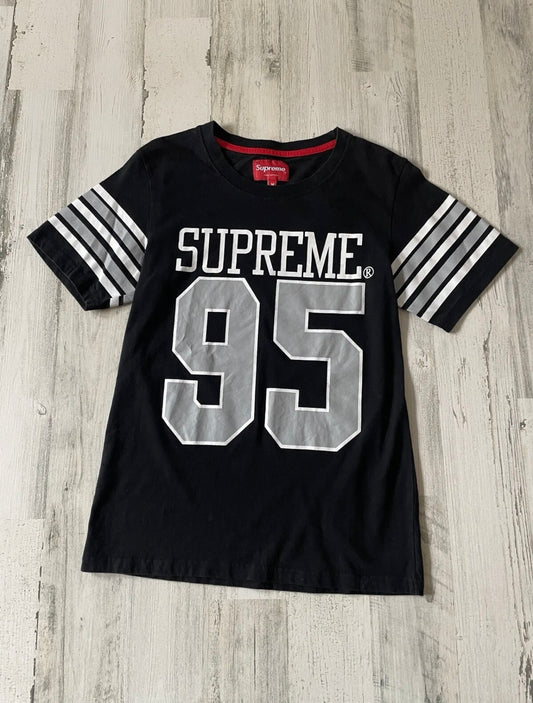 Supreme 95 Black Jersey Tee