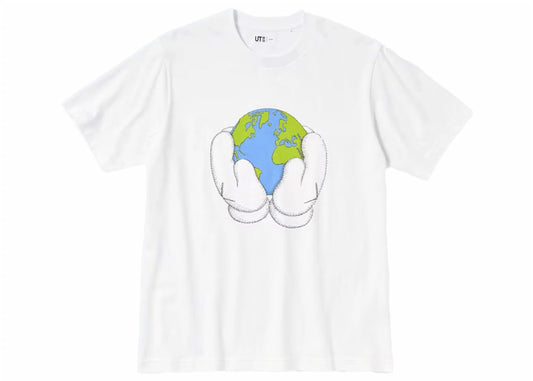 KAWS x Uniqlo Peace For All T-shirt (US Sizing) White