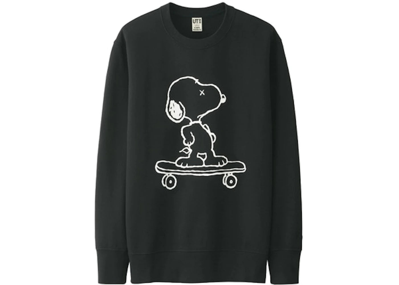 KAWS x Uniqlo x Peanuts Snoopy Skateboarding Long Sleeve