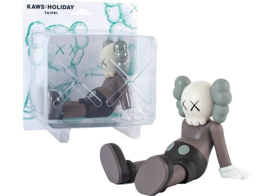 KAWS Holiday Taipei Vinyl Figure Brown