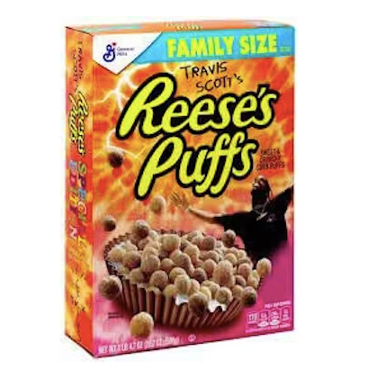 Travis Scott x Reese's Puffs Cereal (Family Size)