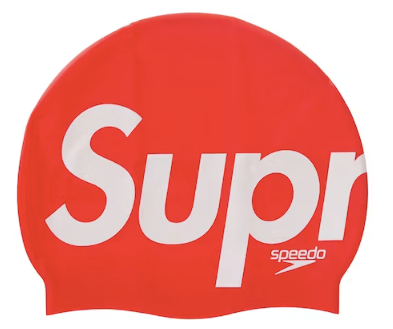 Supreme Speedo Swim Cap Red