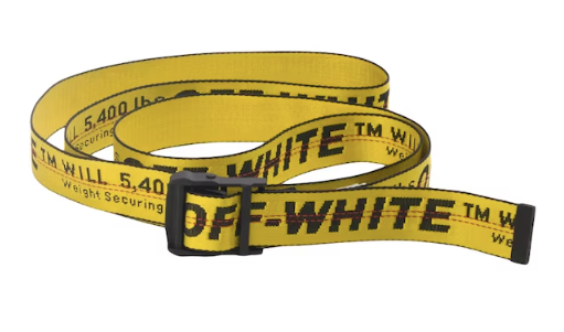 OFF-WHITE Industrial Belt Yellow/Black