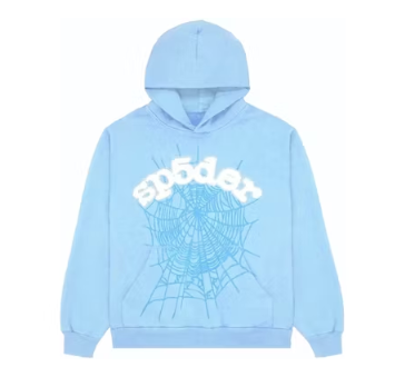 Sp5der Web Hoodie 'Sky Blue'