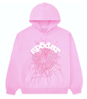 Sp5der OG Web Hoodie 'Pink'