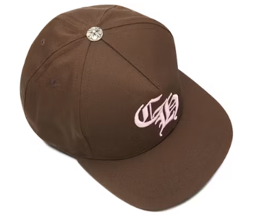 Chrome Hearts CH Baseball Hat Brown/Pink