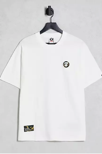 AAPE By A Bathing Ape Now Off White Tee