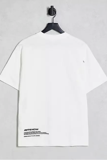 AAPE By A Bathing Ape Now Off White Tee