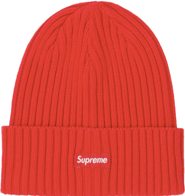 Supreme Overdyed Red Beanie