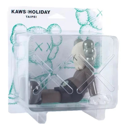 KAWS Holiday Taipei Vinyl Figure Brown