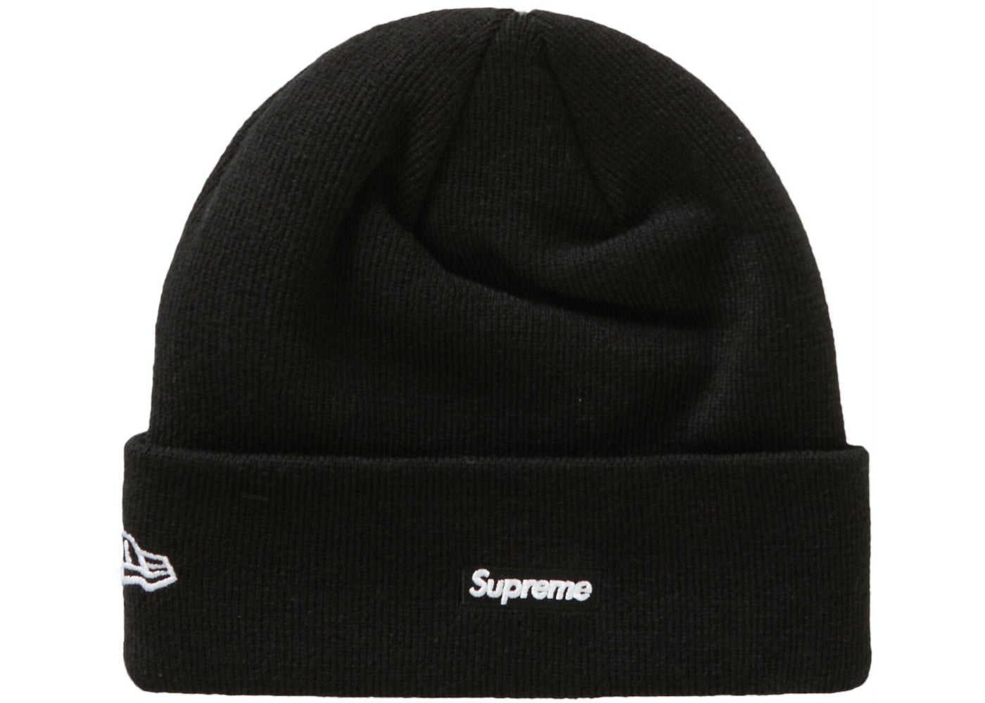 Supreme New Era S Logo Black Beanie