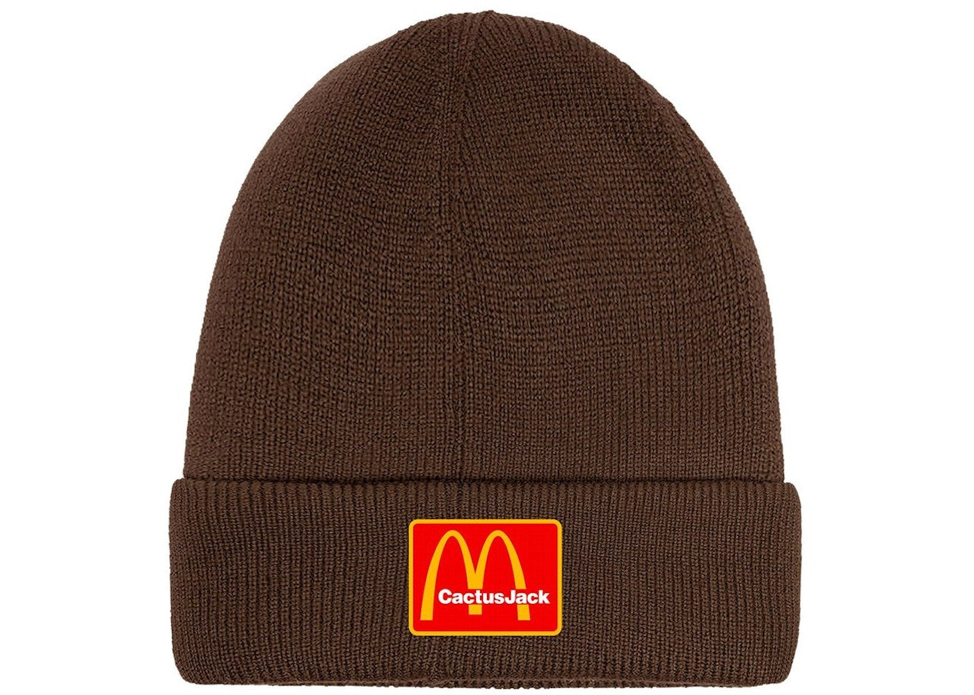 Travis Scott x McDonalds Beanie Brown