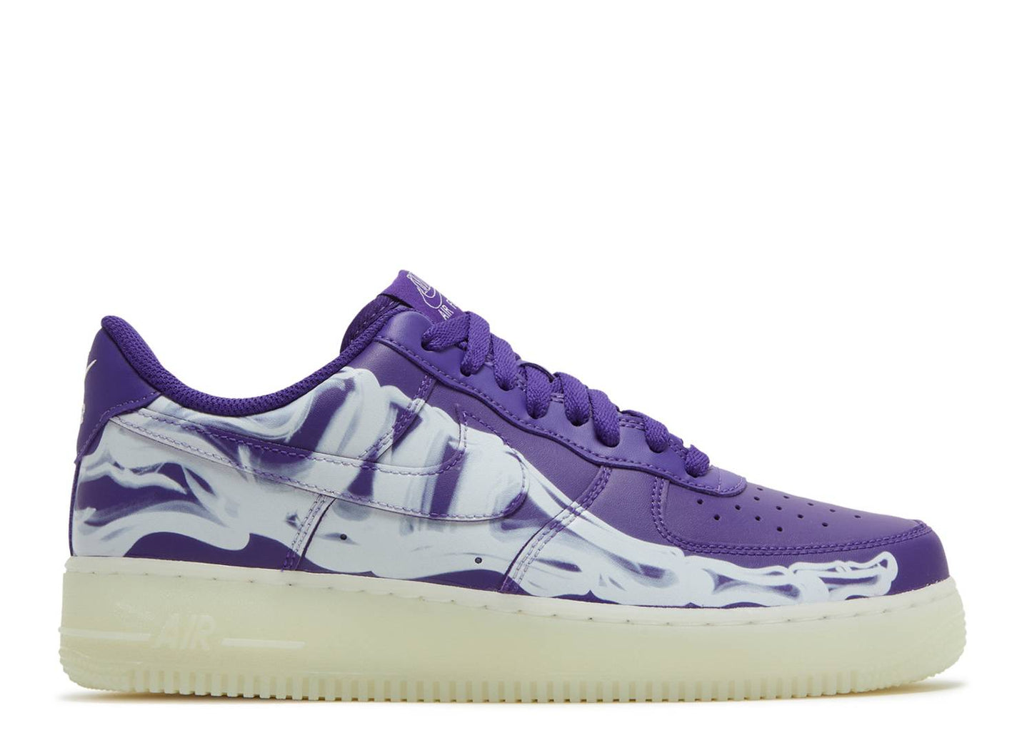 Air Fore 1 Low Purple Skeleton